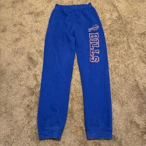 Buffalo Bills Sweatpants Youth Boys 2XL Blue Tapered Leg Pockets NFL Logo